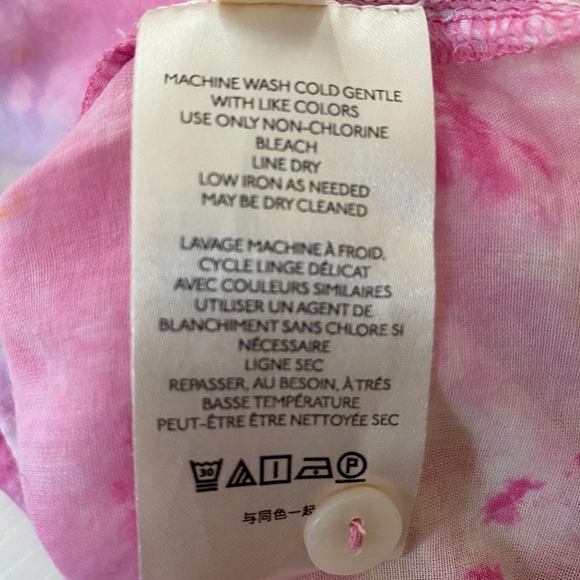 Pilcro by Anthropologie The Cate Long Sleeve Button Up Shirt Size Medium - Picture 11 of 17